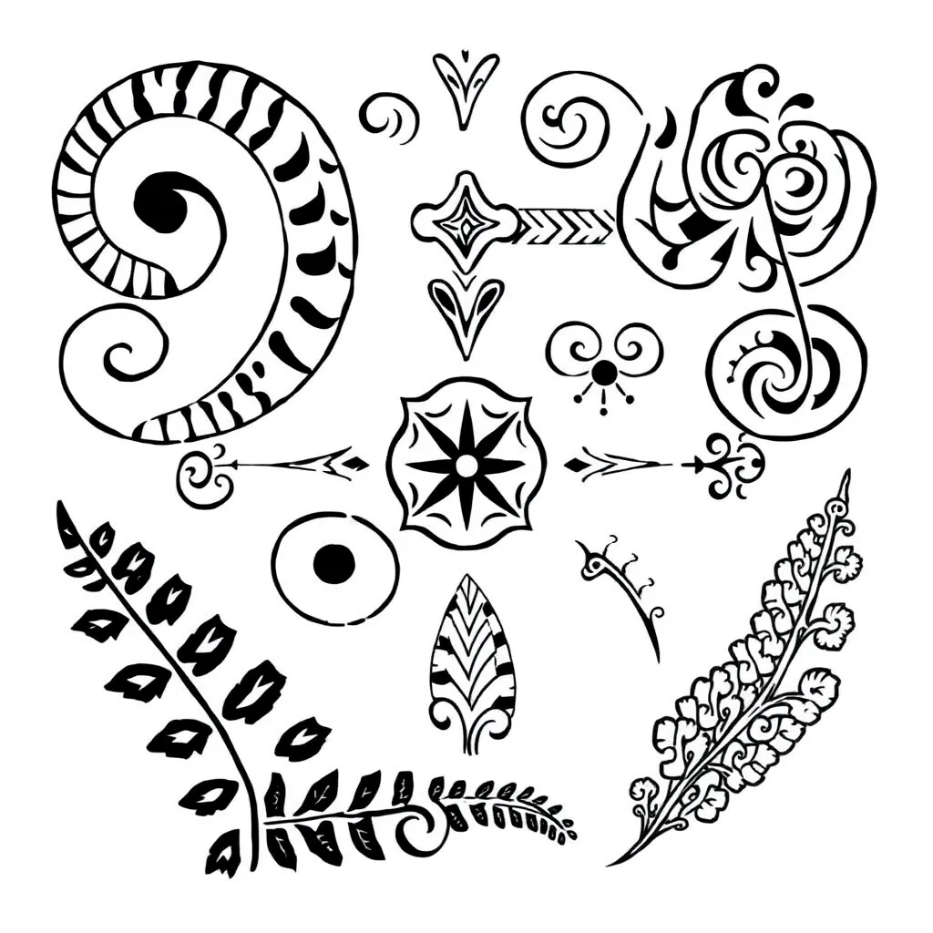Tukutuku panel with geometric patterns