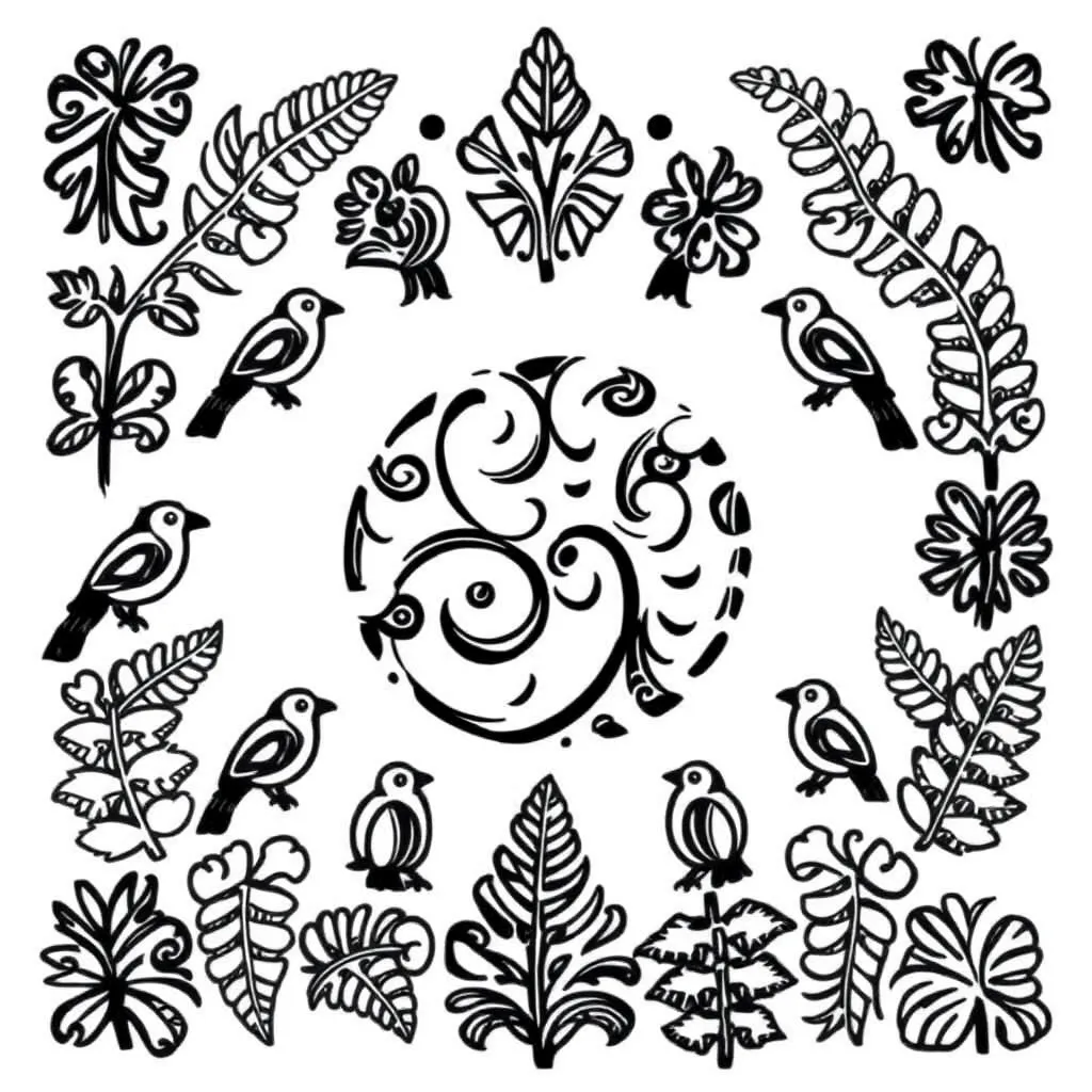 Tens and ones blocks illustration