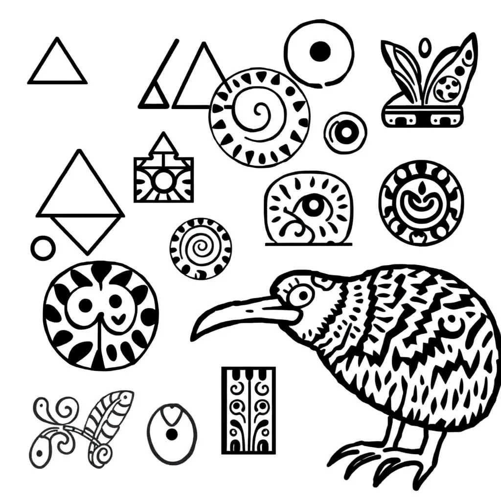 Colourful 2D shapes including circles, triangles, squares, rectangles and hexagons