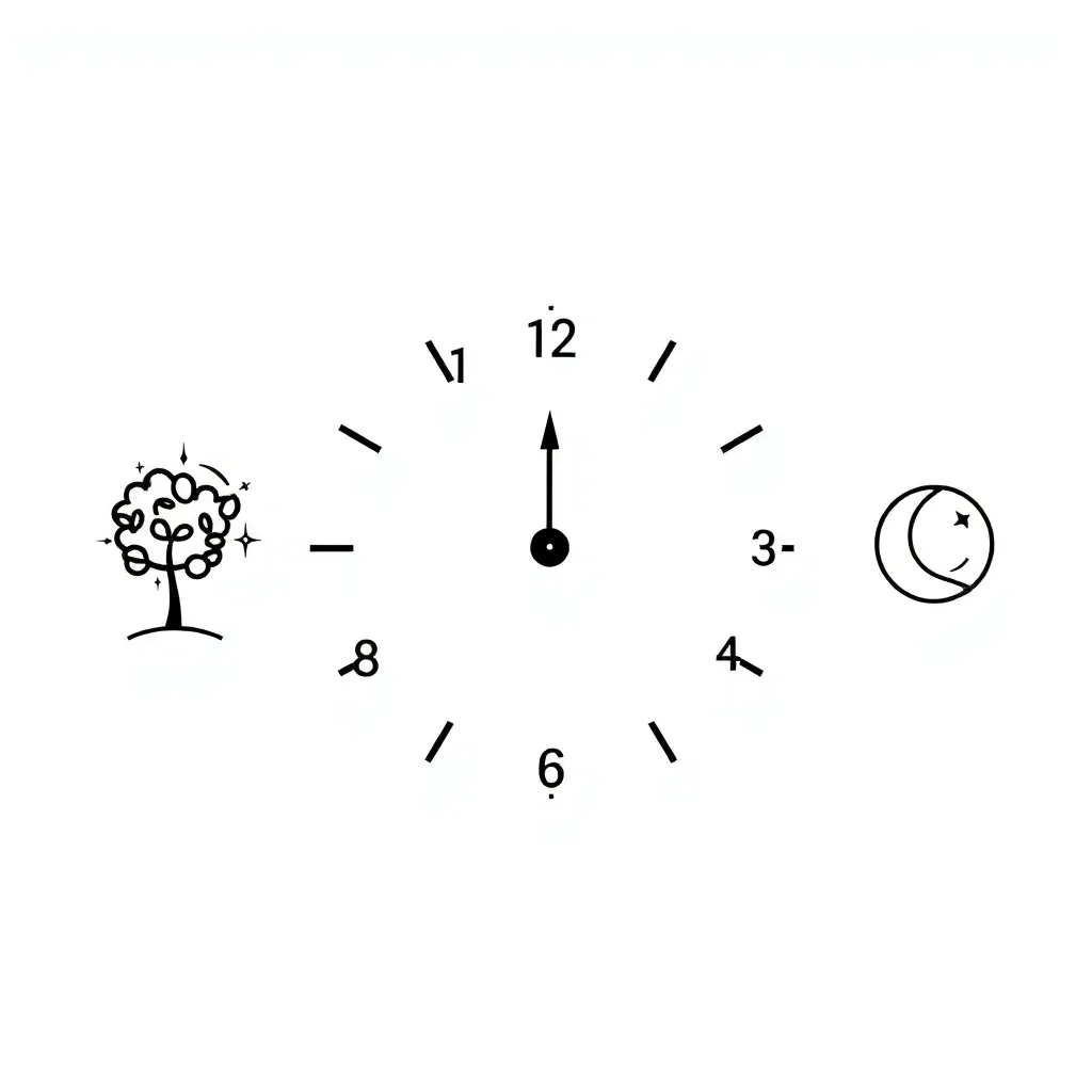 Analog clock showing time practice