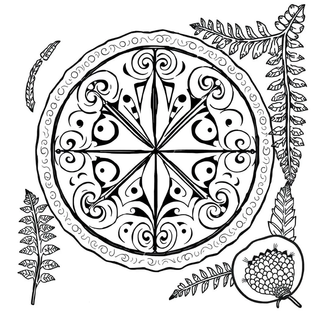 Fractions and whole numbers illustration