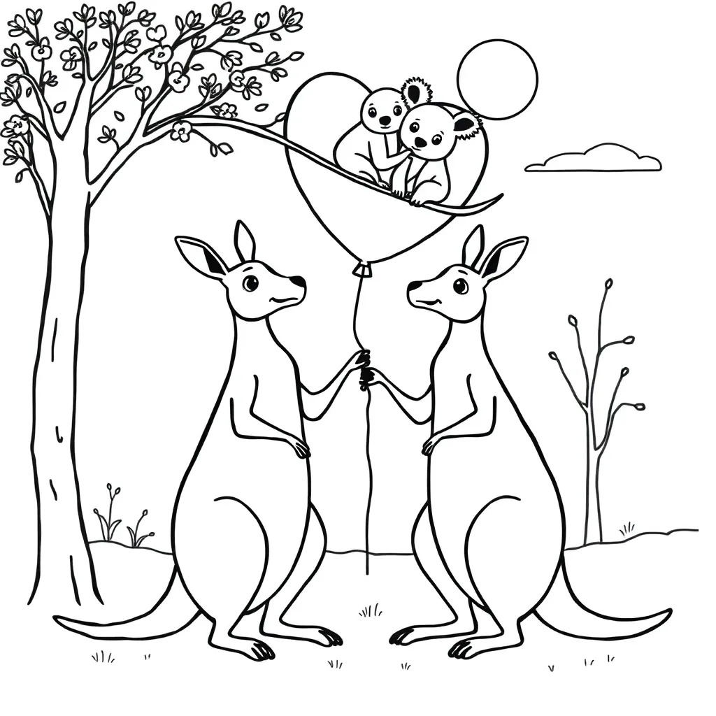 Students showing courage and friendship