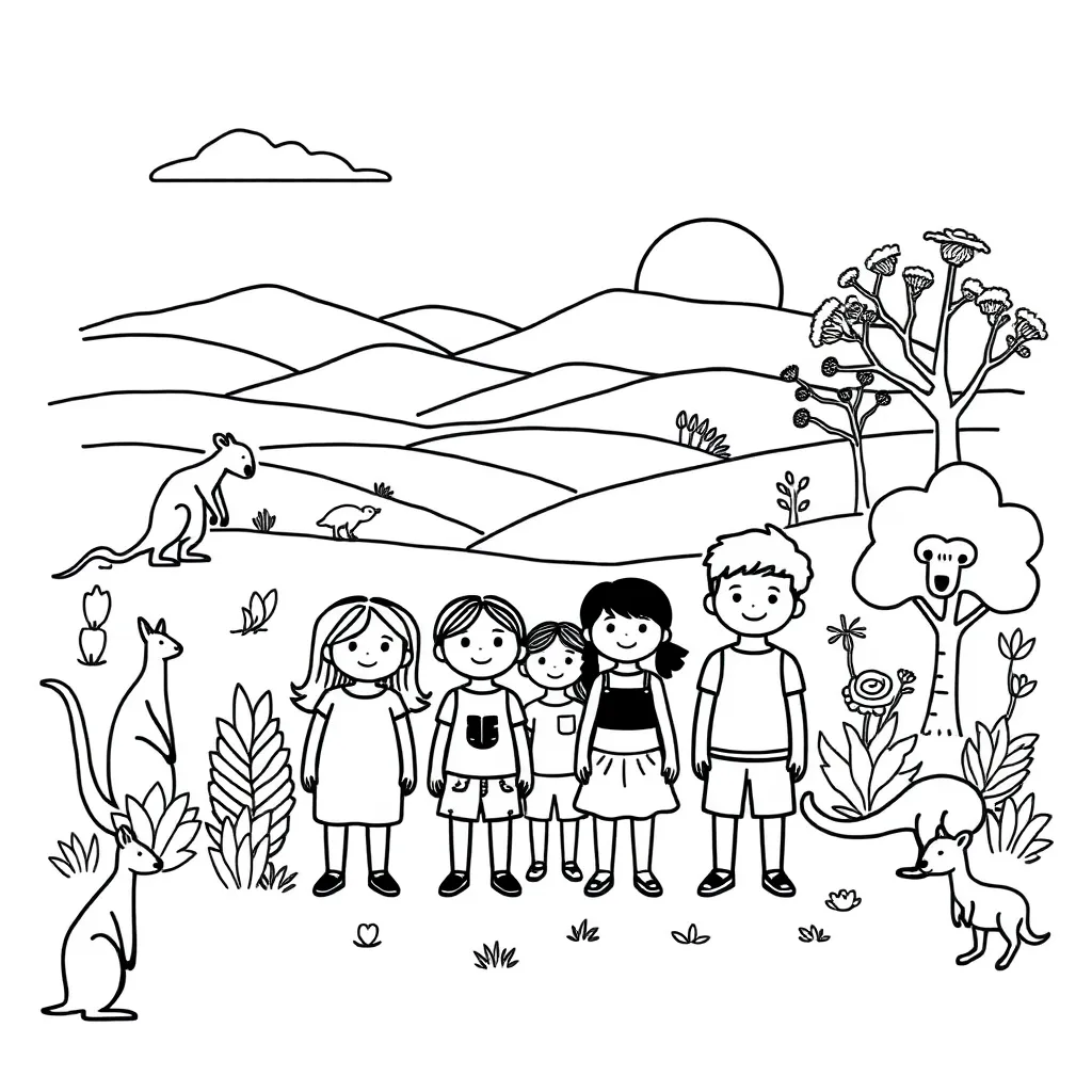 Character making choices illustration