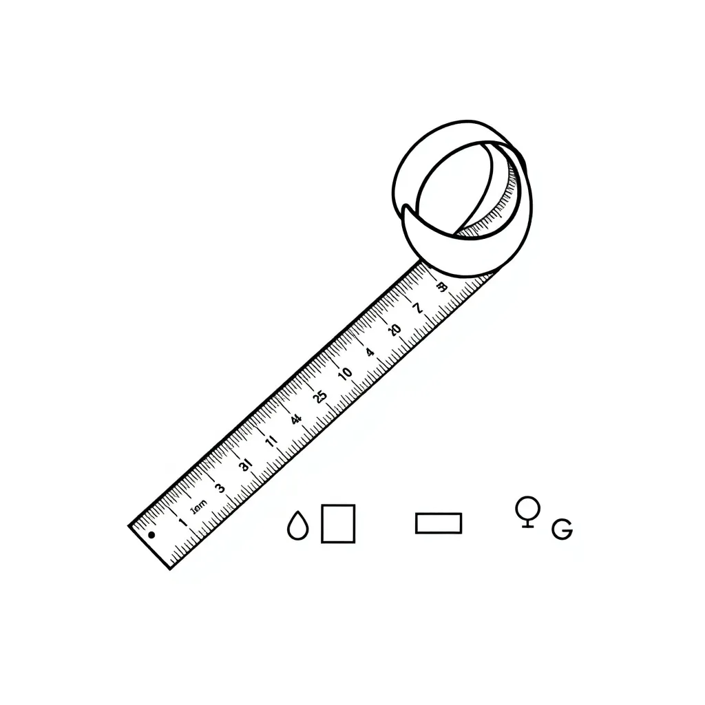 Metric measurement tools including ruler, scales, and measuring cup