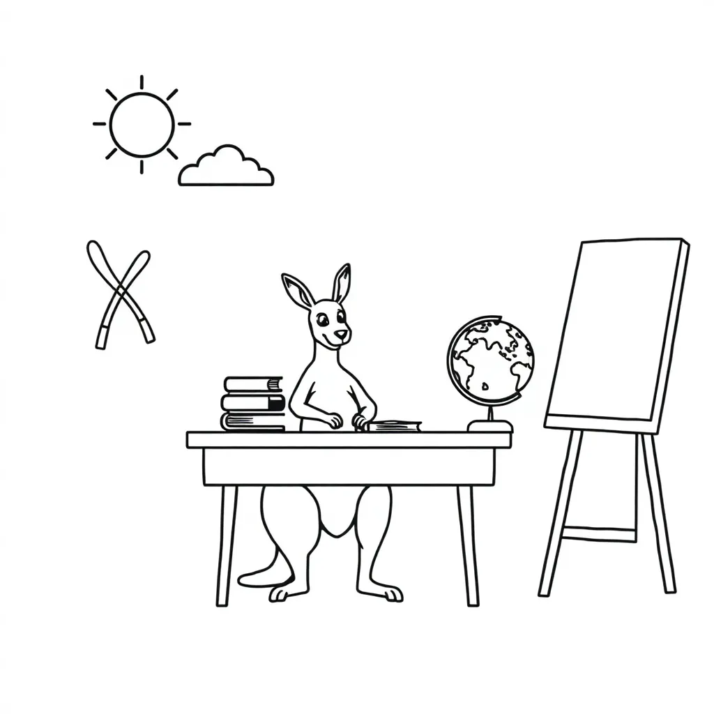 Worksheet illustration