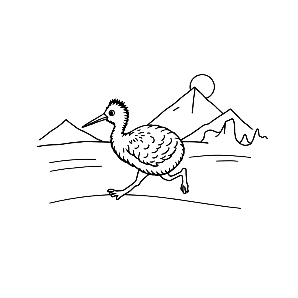 Students running beep test illustration