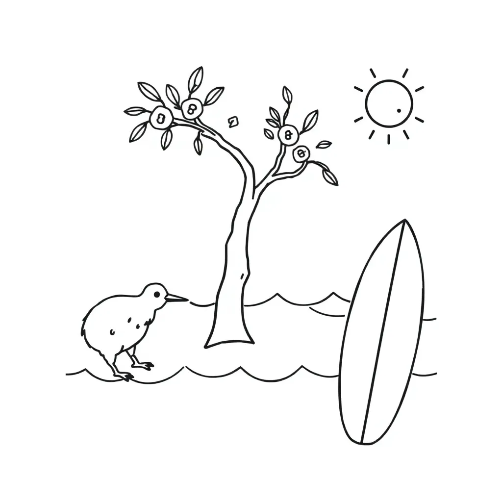 Children reading books with 'able' words floating around them