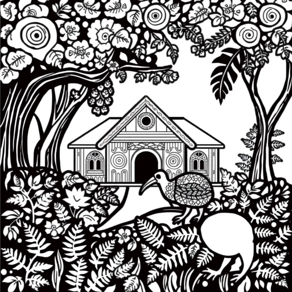 Student writing an article