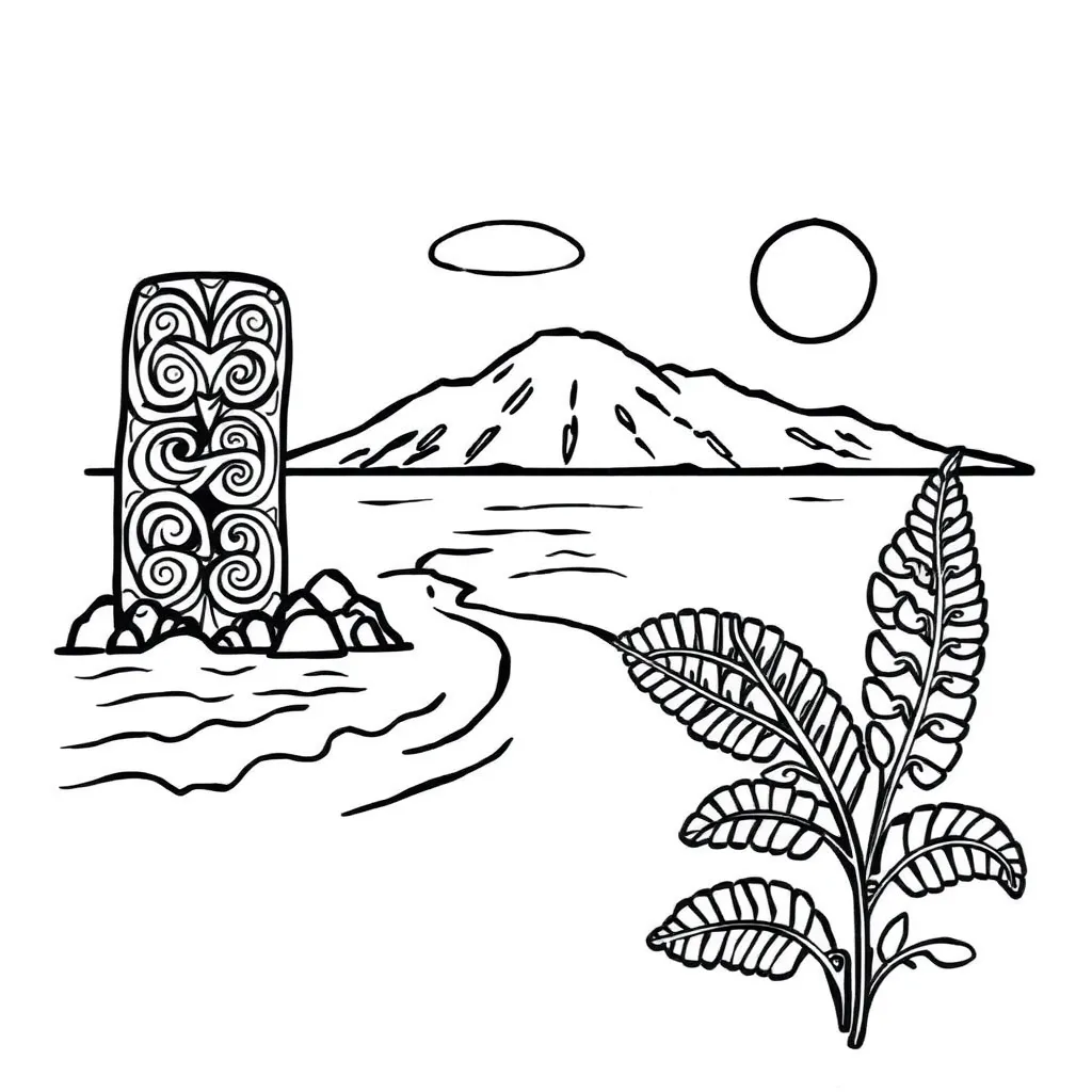 Hauora wellbeing model illustration