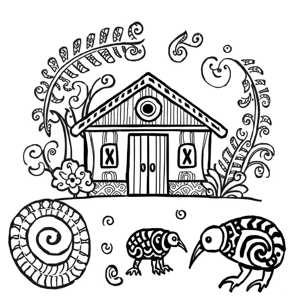 Math counters and equations illustration