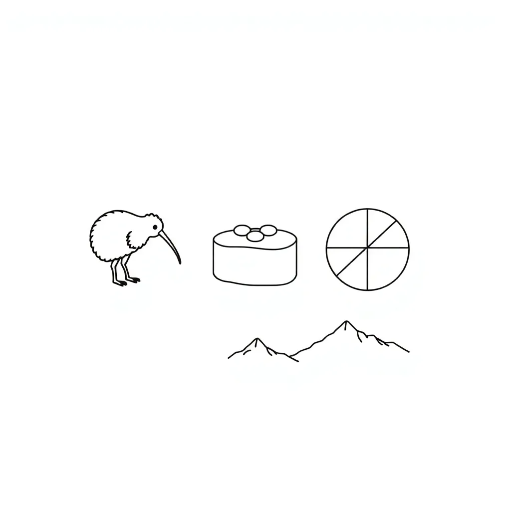 Fractions worksheet illustration