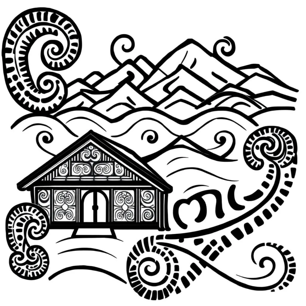 Māori language symbols and past tense markers