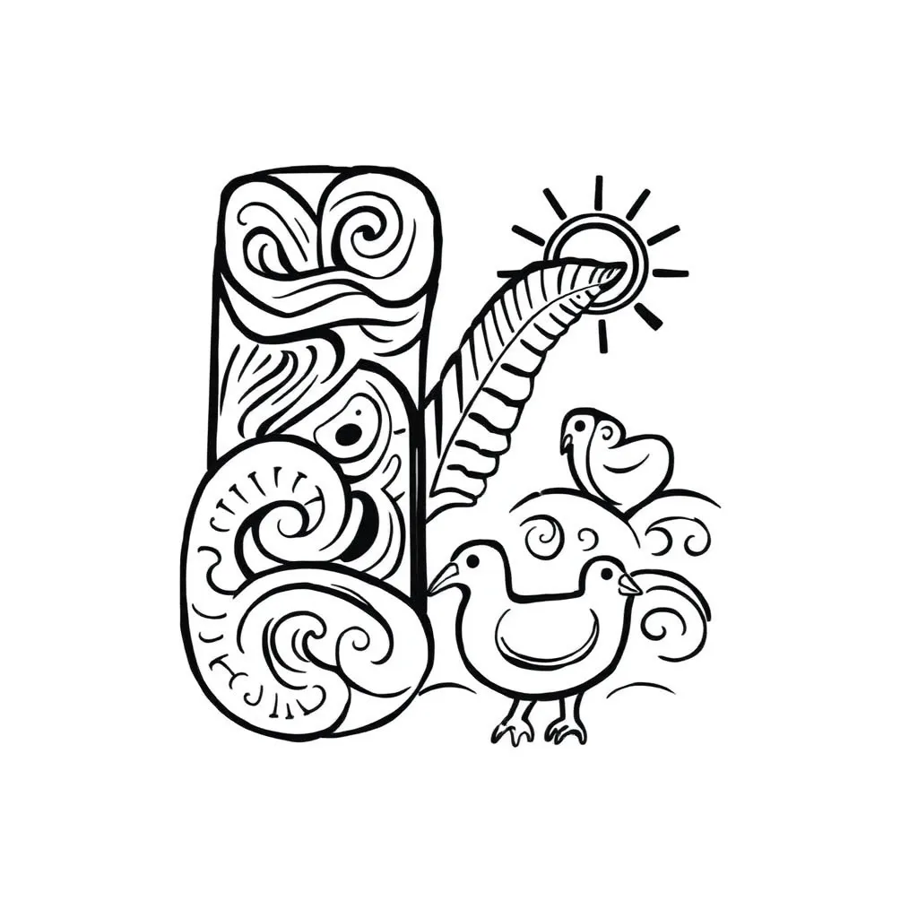 Spelling and punctuation worksheet illustration