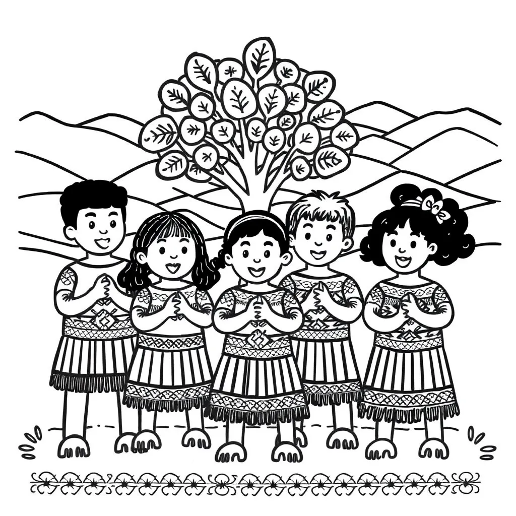 Kapa Haka performers
