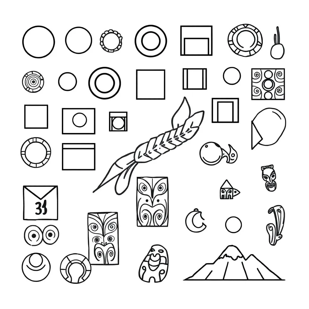 Geometric shapes illustration