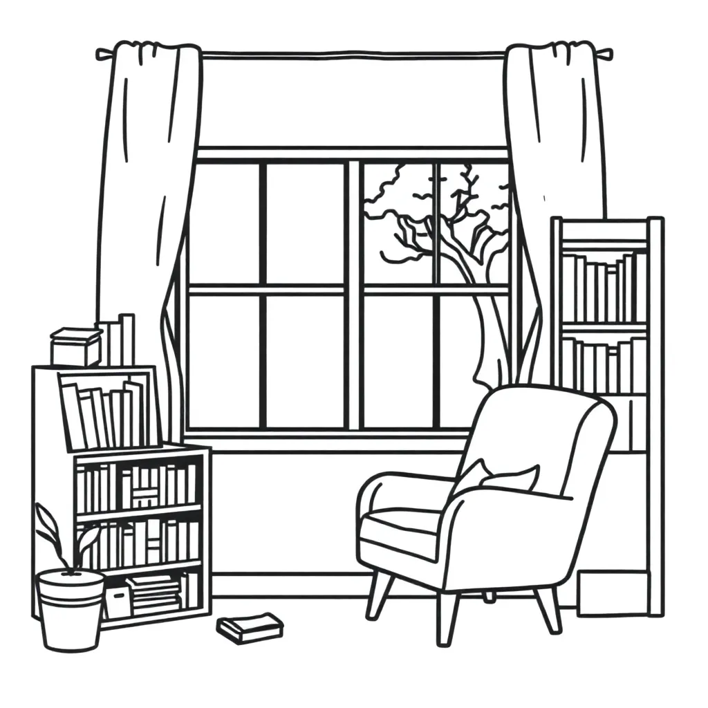 Clock and timetable illustration