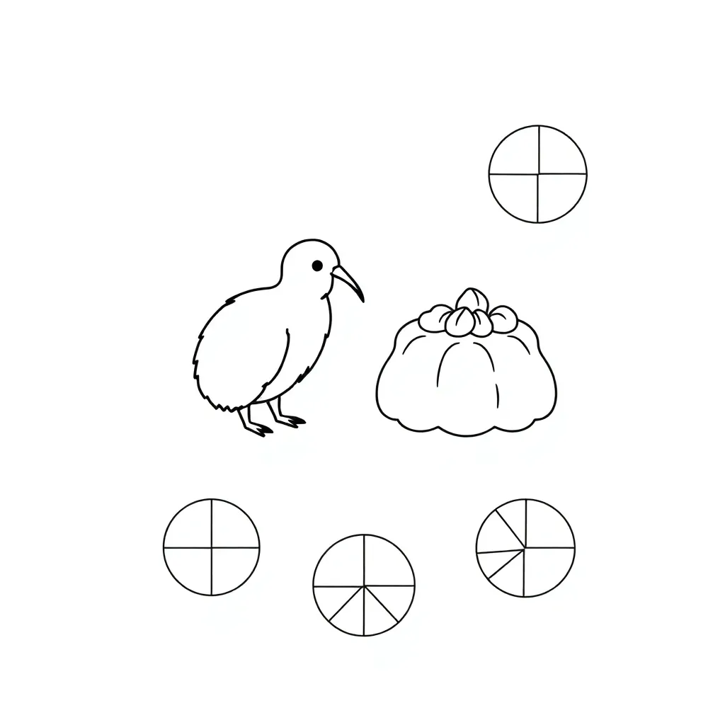 Fraction conversion illustration