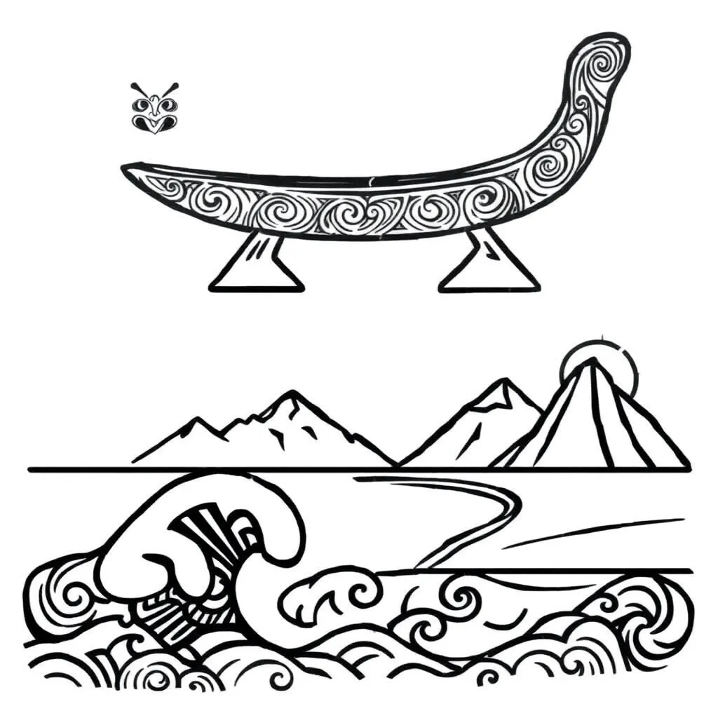 Poetry and cultural themes illustration