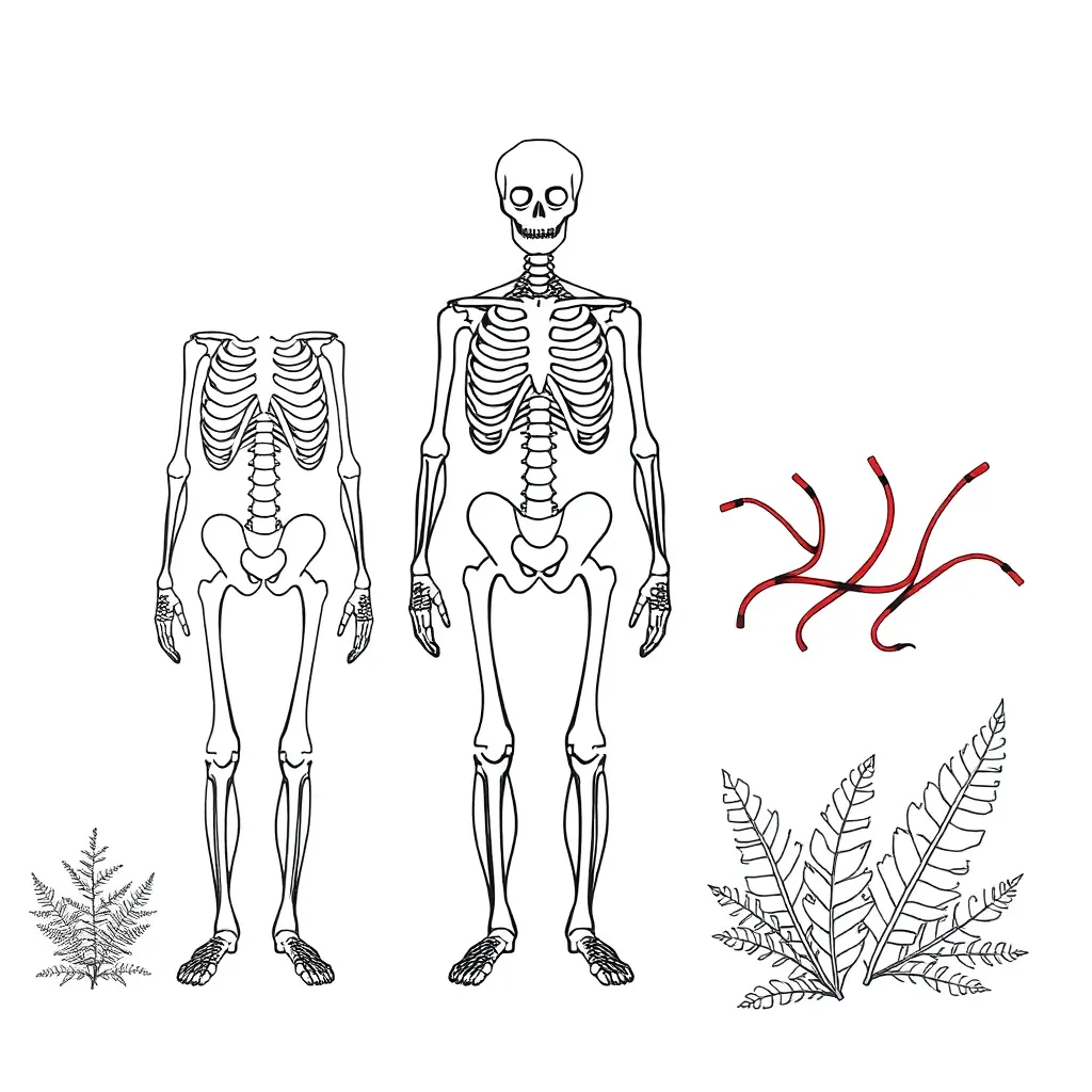 Human anatomy diagram