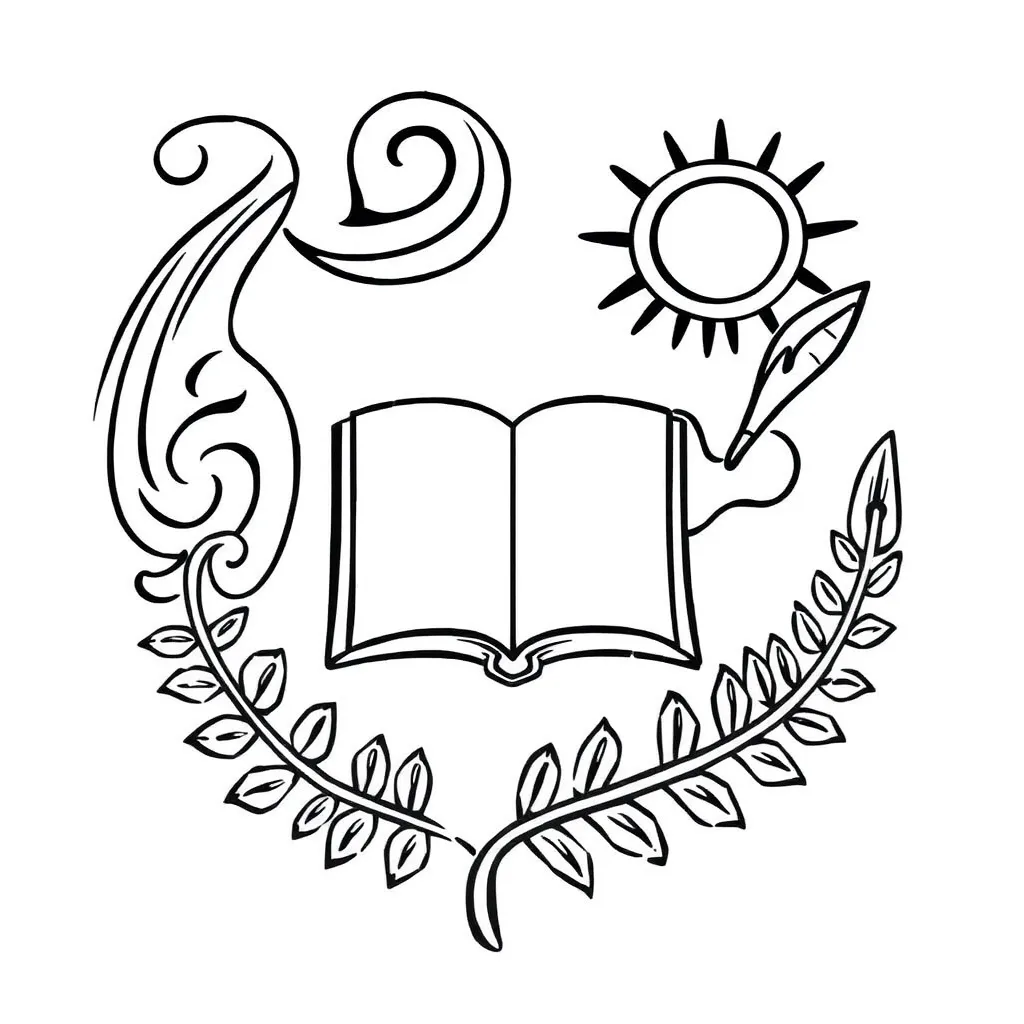 Books and reading illustration