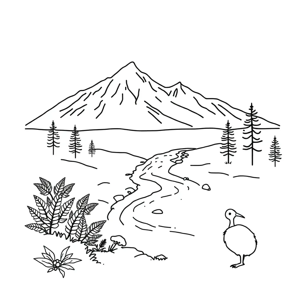 Poetry and imagery illustration