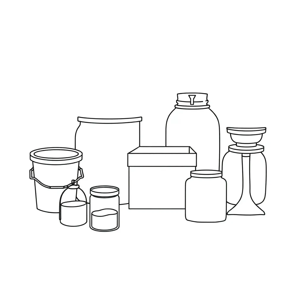 3D shapes and measuring tools