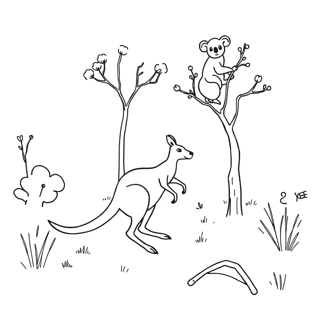 Simple sentence illustration