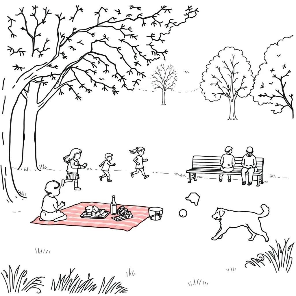 Grammar worksheet illustration