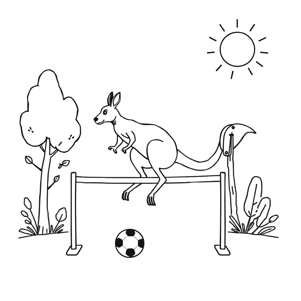 Athletes training with different equipment
