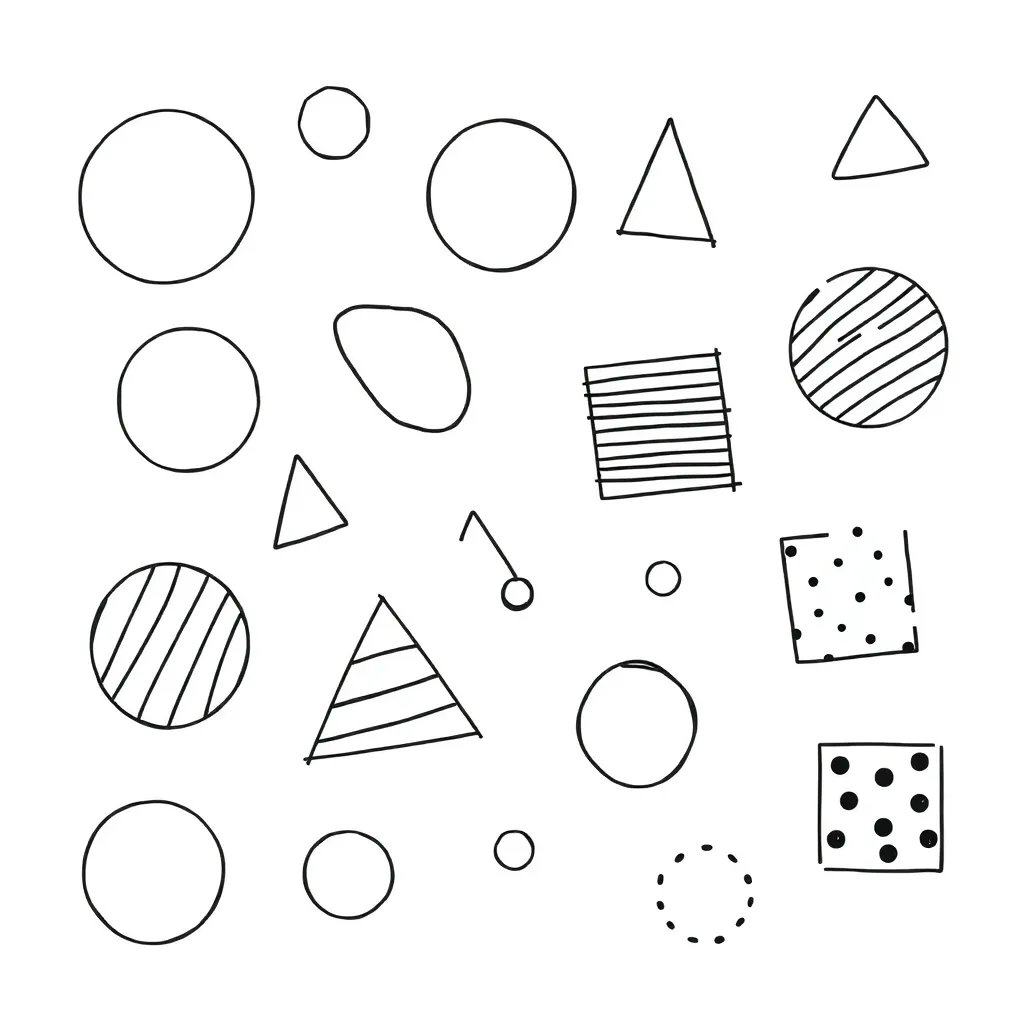 Mathematical powers and exponents illustration