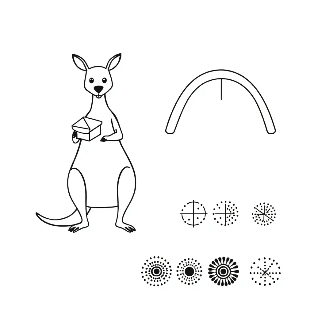 Fraction cards illustration
