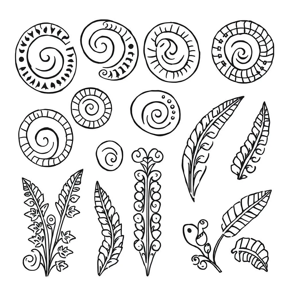 Linear pattern graph illustration