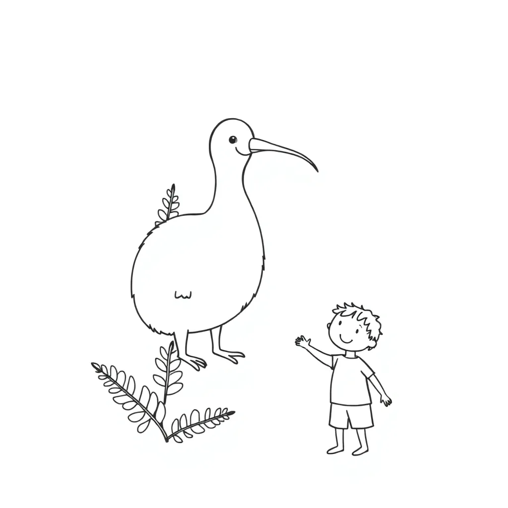 Child pointing to themselves