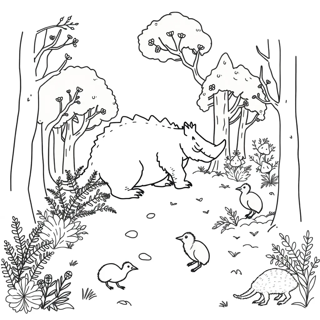 The Gruffalo illustration