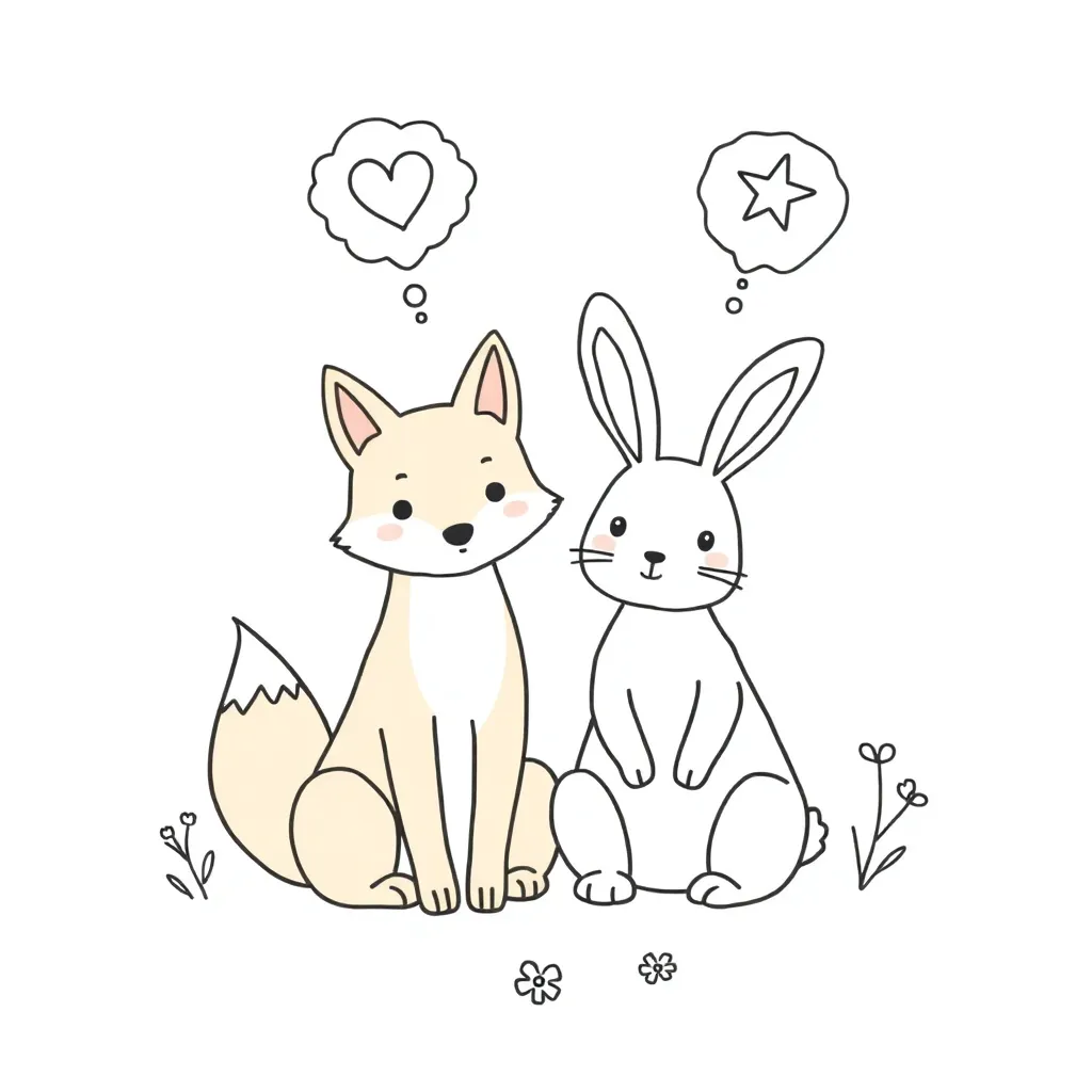 Creation story illustration