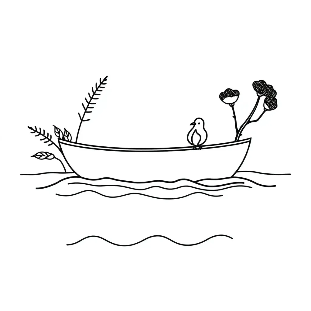 Plastilina floating and sinking in water