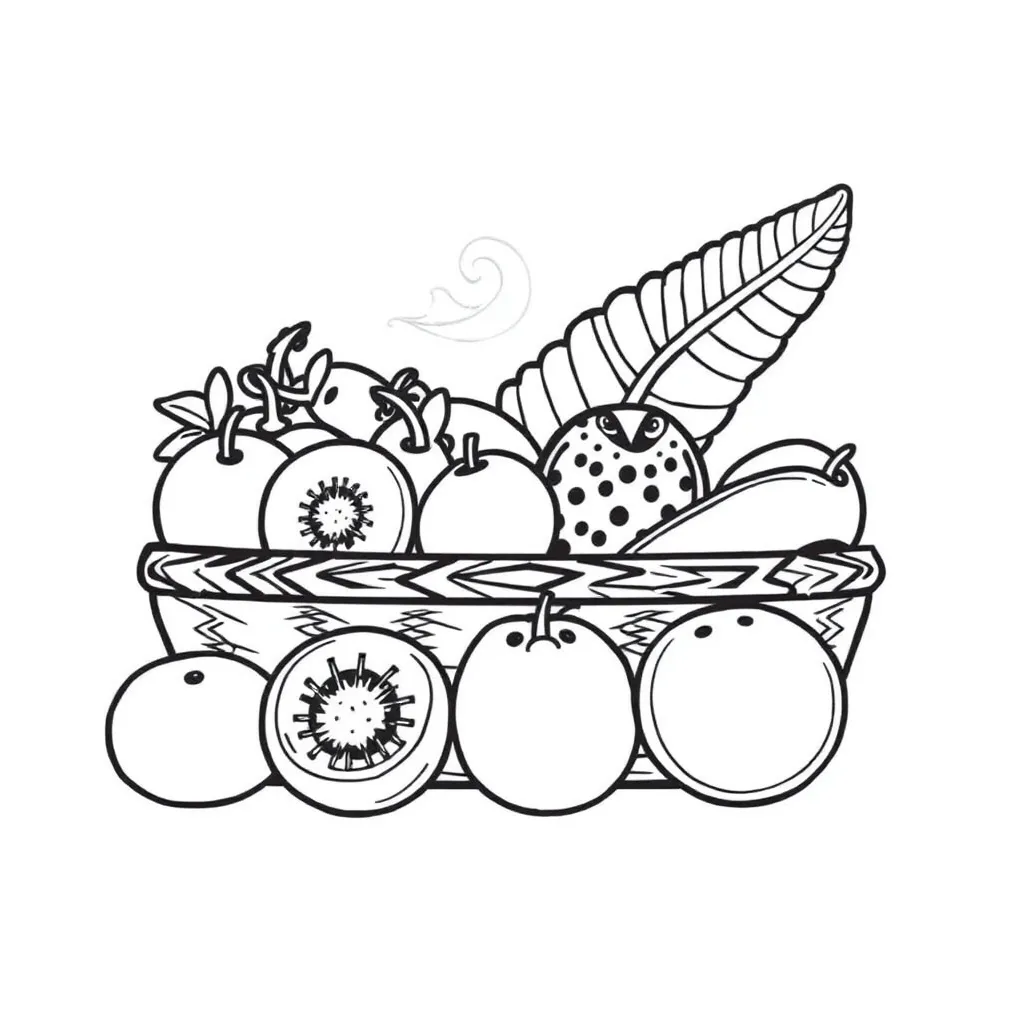 Various global street foods illustration