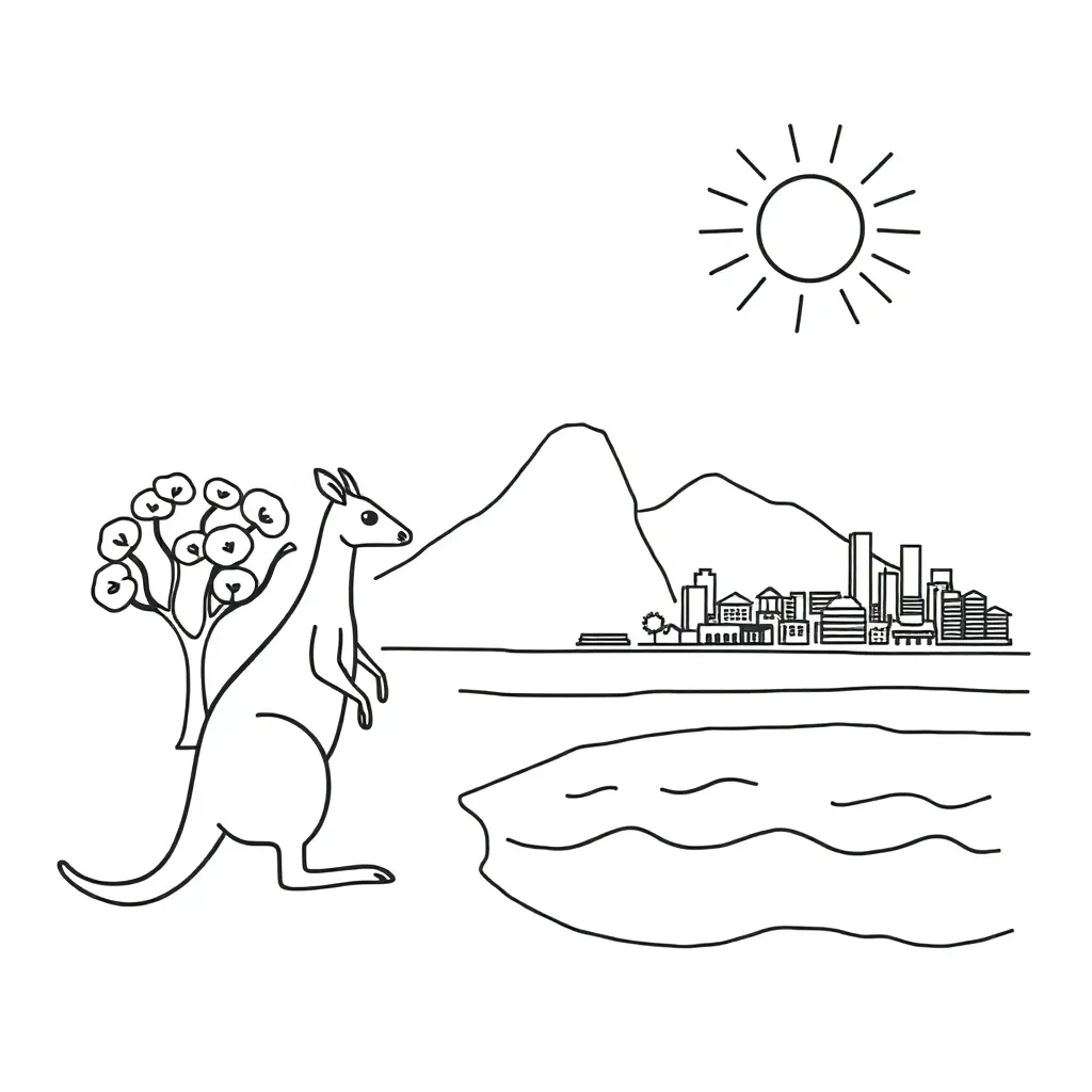 Urban planning and community design illustration
