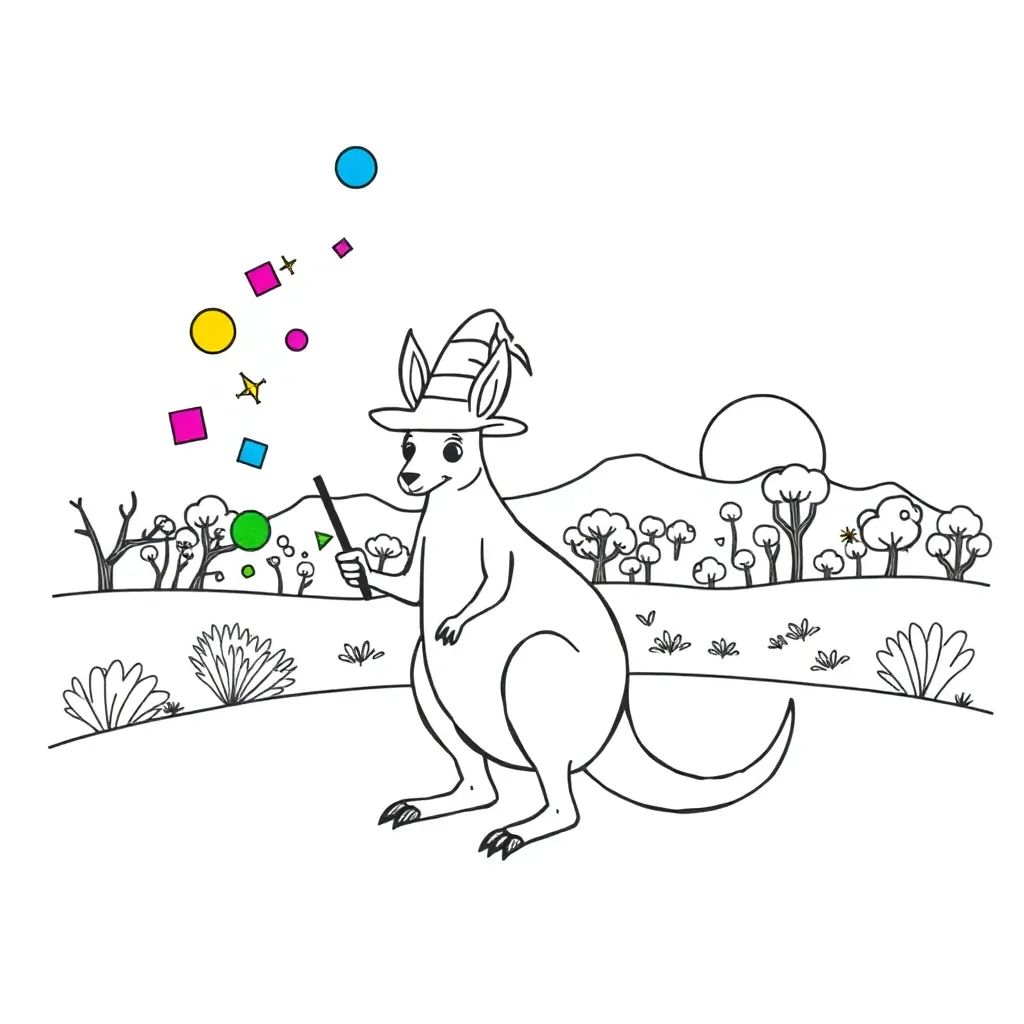 Fraction subtraction illustration