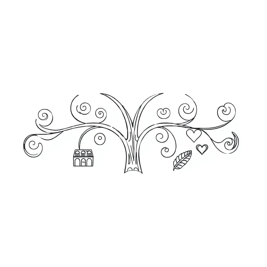 Māori family tree illustration