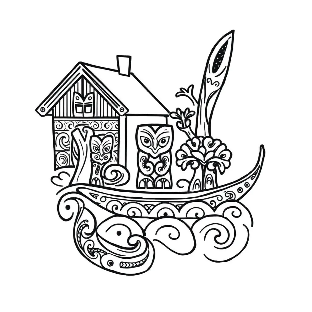 Māori cultural patterns and symbols