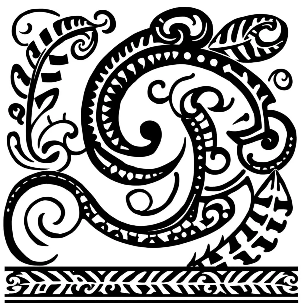 Number patterns illustration