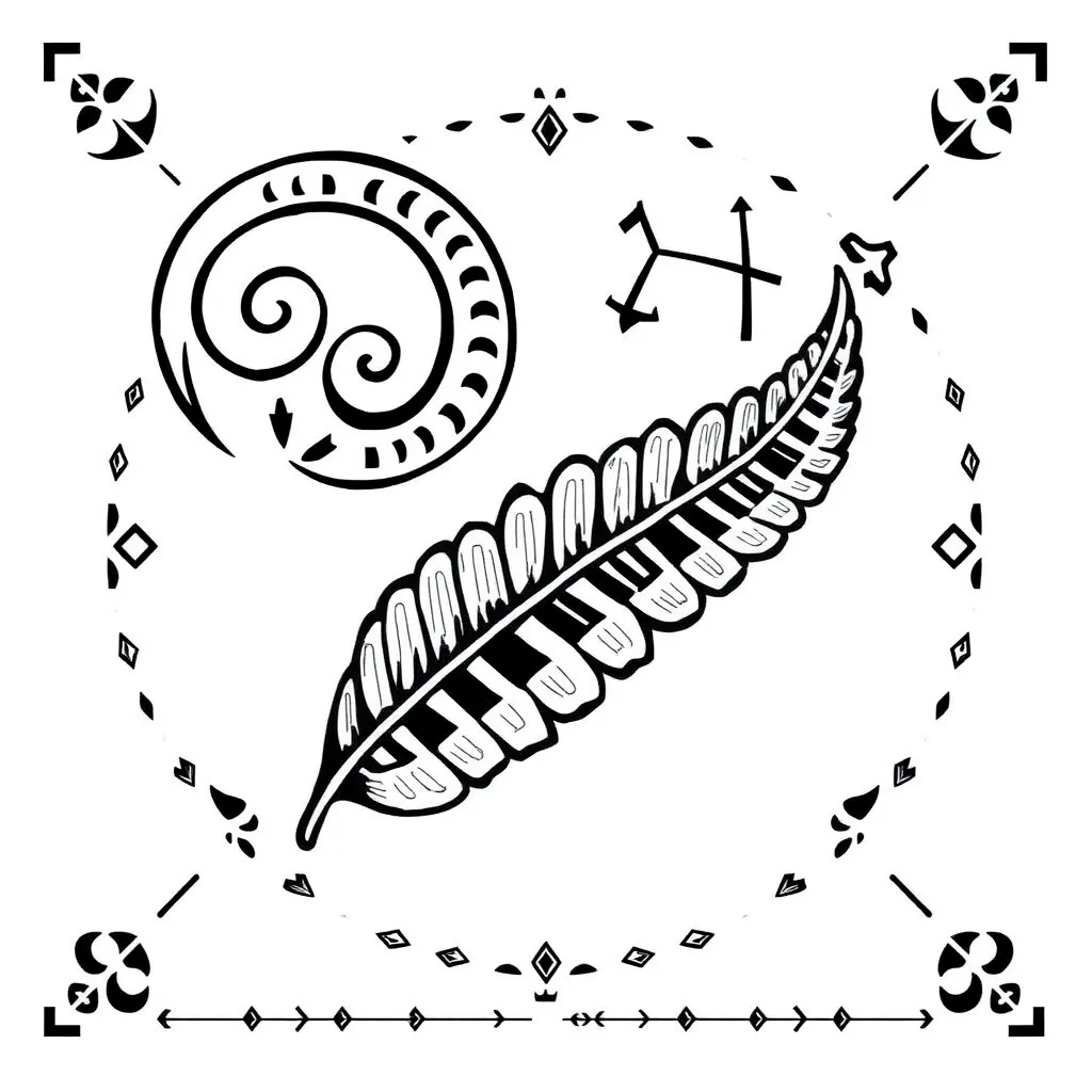 Number patterns illustration