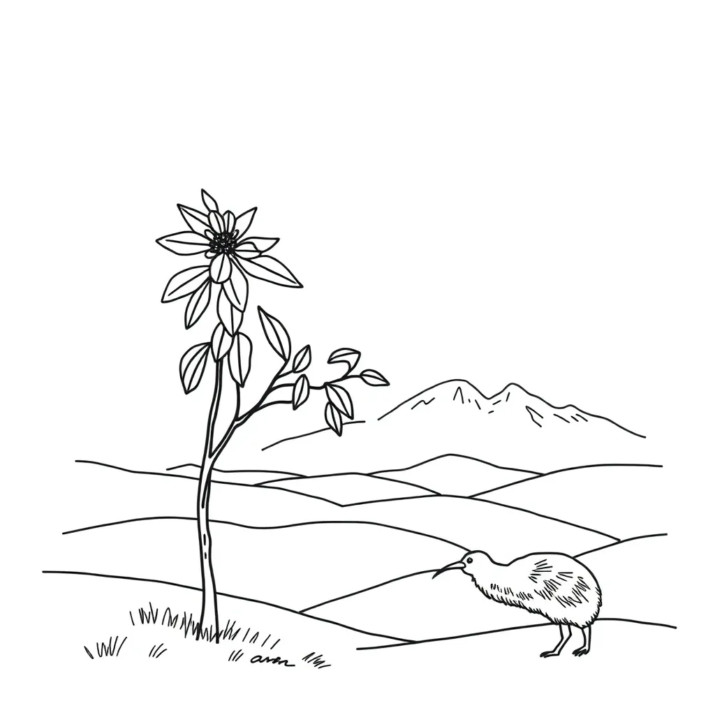 Nature limerick illustration