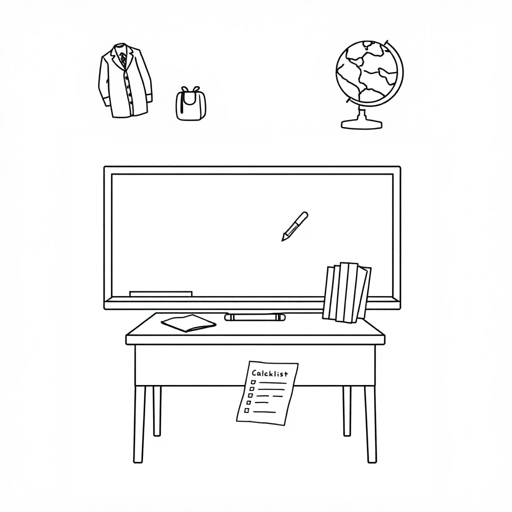 Writing structure illustration