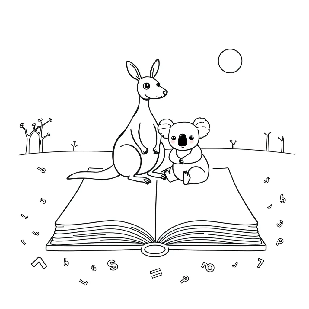 Capital letters and punctuation illustration