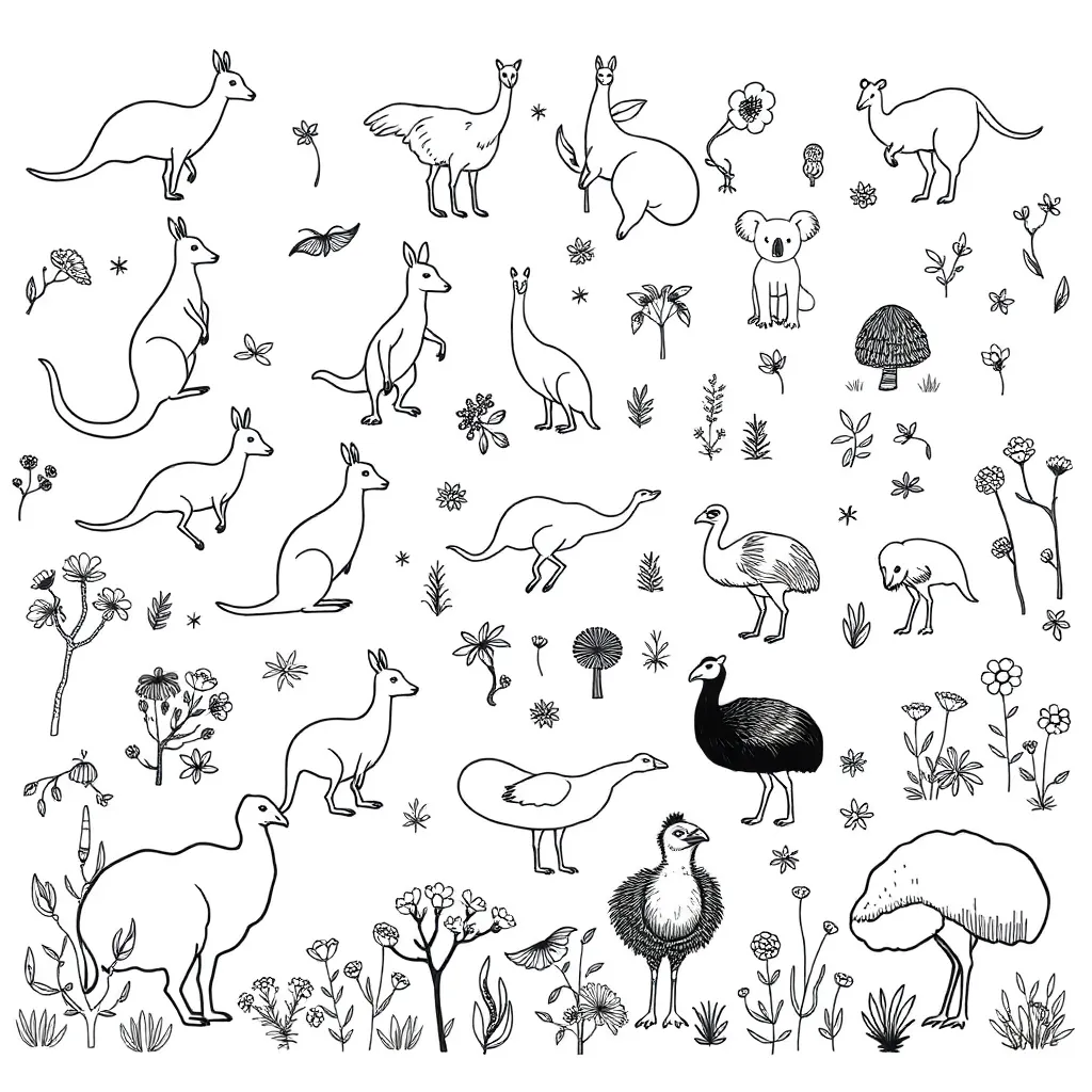 Mathematical patterns and sequences illustration