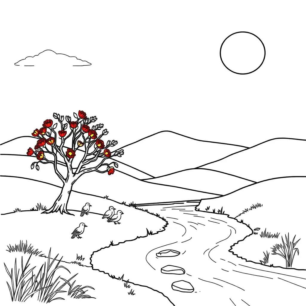 Sonnet poetry illustration