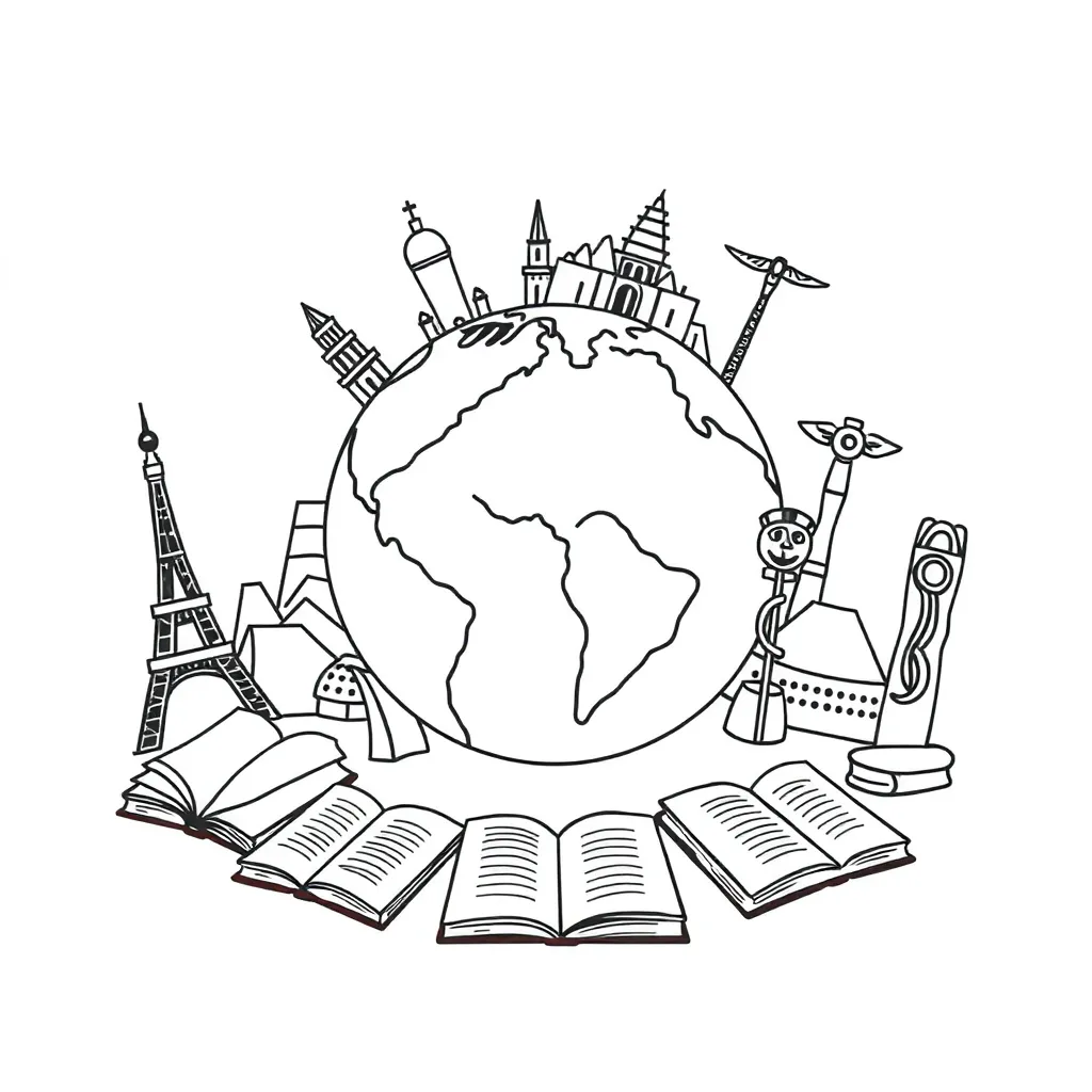 Oxford Reading Tree characters illustration