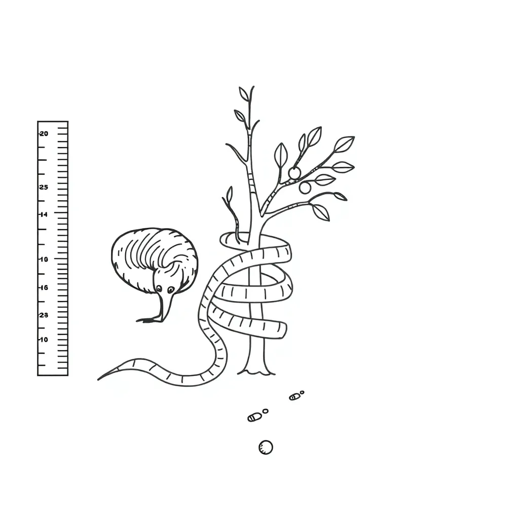 Ruler and measuring tape illustration